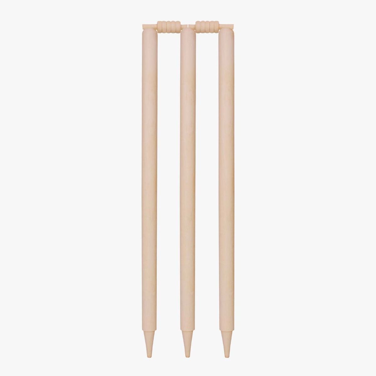 Bleached And Polished Cricket Stumps